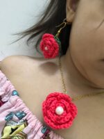 گوشواره و گردنبند دخترانه - تصویر 3